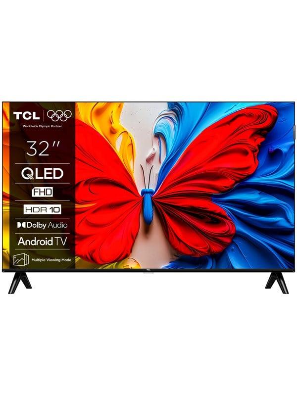 TCL 32S5K 32 tommer QLED-TV med sort ramme