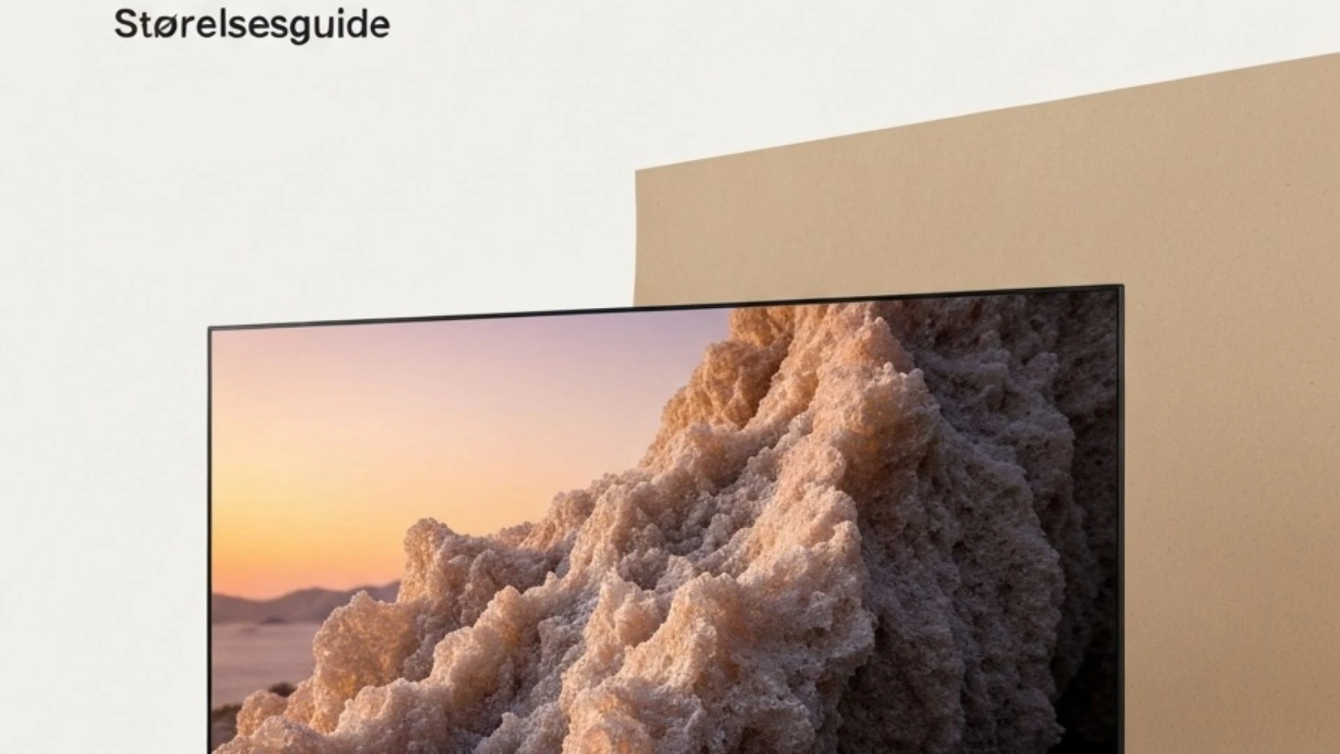 Guide til 55 tommer TV: størrelse og modeller